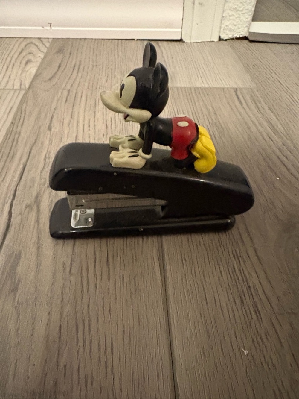 Disney Black Red Yellow Mickey Mouse Desk Stapler